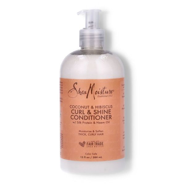 Shea Moisture Coconut & Hibiscus Curl & Shine Conditioner (13.Oz) / 384mL