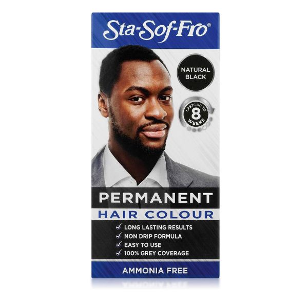 Sta Sof Fro Men Permanent Hair Colour Natural Black - 25ml