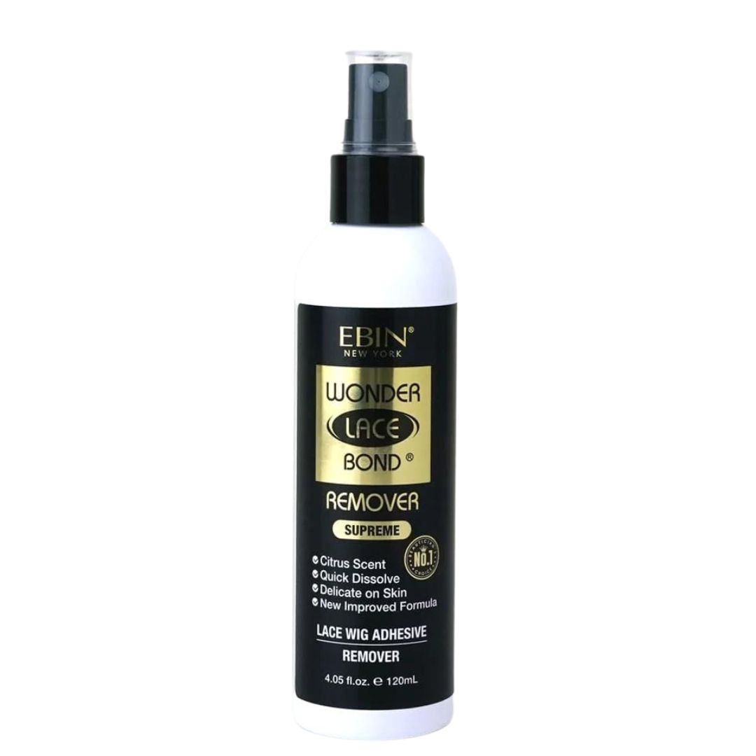 Ebin Wonder Lace Bond Waterproof Adhesive - Supreme Remover Spray 4.05 Fl.Oz / 120ML