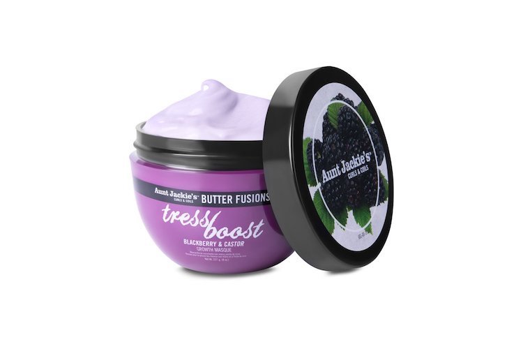 Aunt Jackie’s Tress Boost – Blackberry & Castor Hair Growth Masque