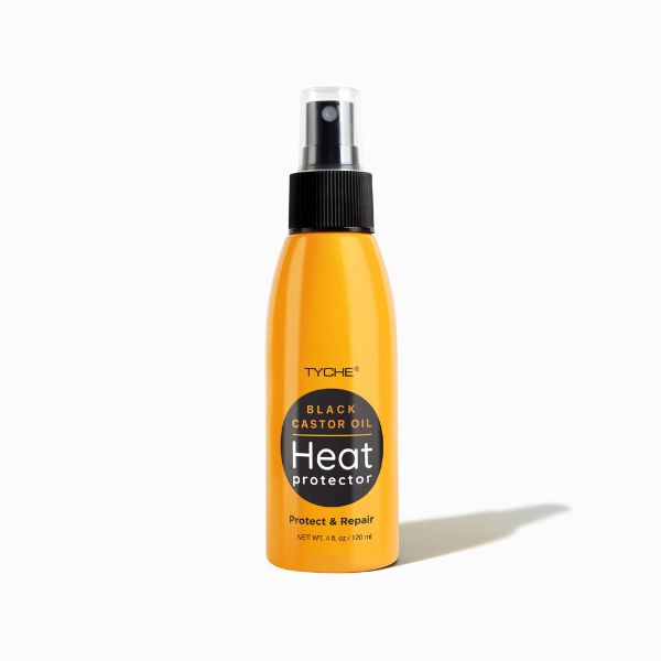 Tyche Heat Protector Black Castor Oil - 4 Fl.Oz / 120ML - ST-TH4.1