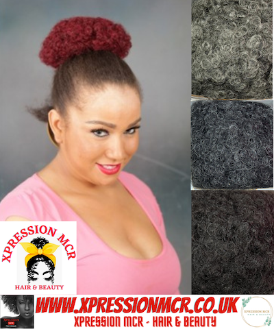 Kuknus Synthetic Hair Drawstring Ponytail Afro Natural Puff All Colours