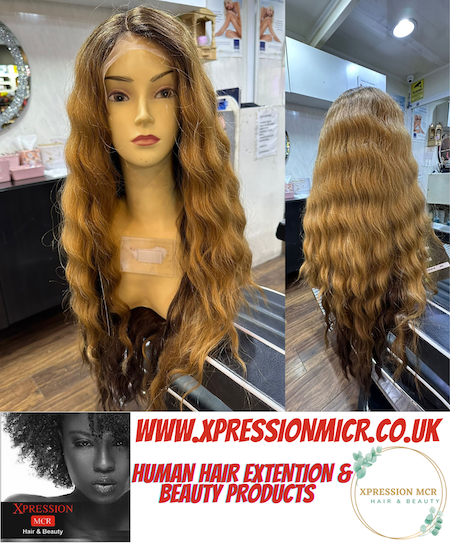 Kuknus Collection With Lace Deep Part Anabel Wig Best Quality - Long Wavy Style