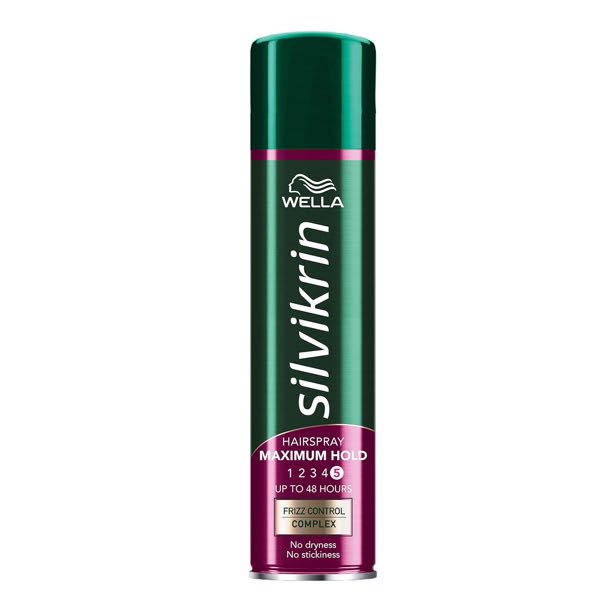 Wella Silvikrin Maximum Hold Hairspray 400ml