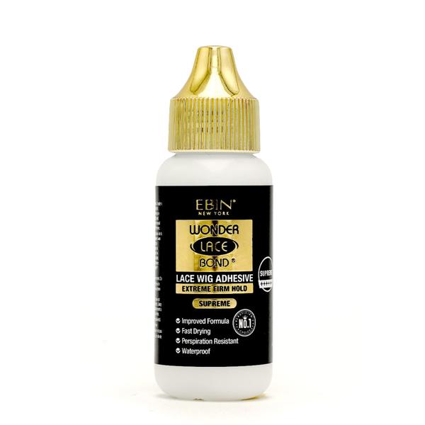 Ebin Wonder Lace Bond Wig Adhesive Extreme Firm Hold Supreme 1.15fl.oz / 34mL