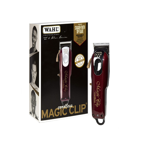 Wahl Professional Cordless Magic Clip Great for Barbers & Stylists Precision Cordless Fade Clipper Loaded with Features 90+ Minute Run Time