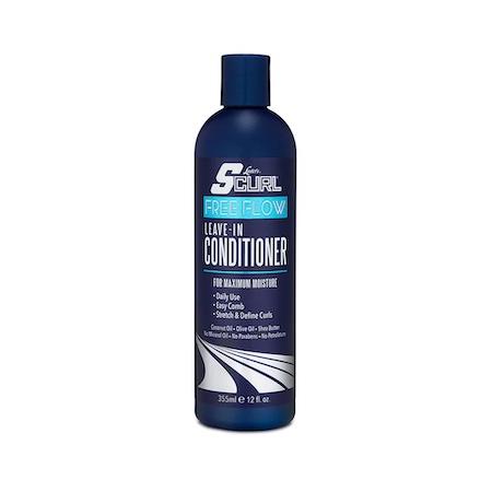 S Curl Free Flow Leave In Conditioner for Maximum Moisture 12oz / 355ml
