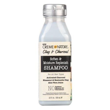 Creme Of Nature Clay & Charcoal Soften & Moisture Replenish Shampoo 12fl.oz / 355mL