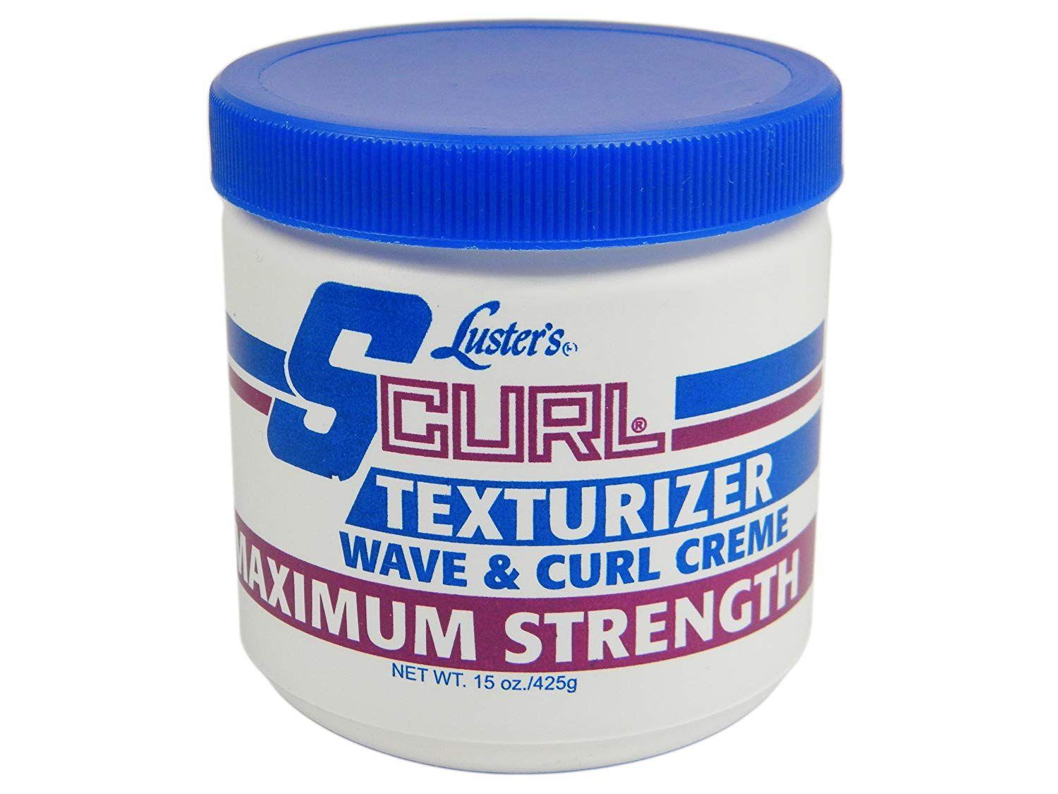 Luster's S Curl Texturizer Wave & Curl Creme (Jar) Maximum Strength 15oz / 425g