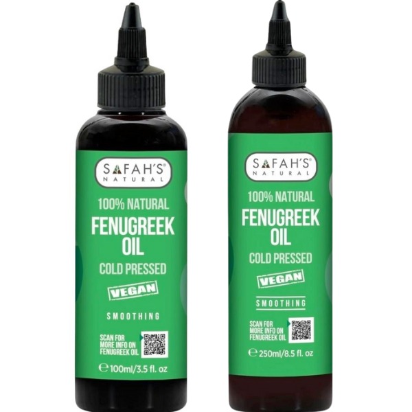 Safah's Natural FENUGREEK OIL ESSENTIAL OIL 100ML-250ML