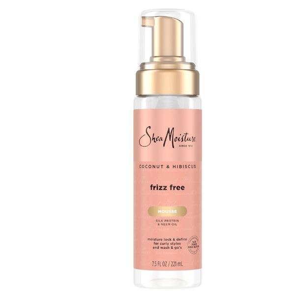 Shea Moisture Coconut & Hibiscus Frizz Free Curl Mousse 7.5oz / 221ml