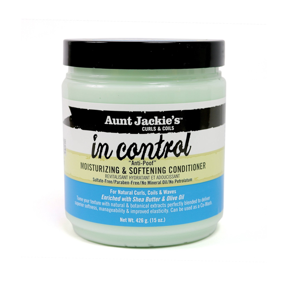 Aunt Jackie's Curls & Coils In Control Moisturizing & Softening Conditioner 15 Oz / 426g