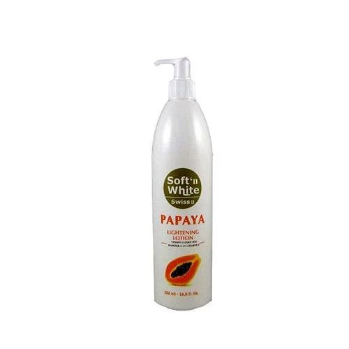 Soft N White Papaya Lightening Lotion (500ml)