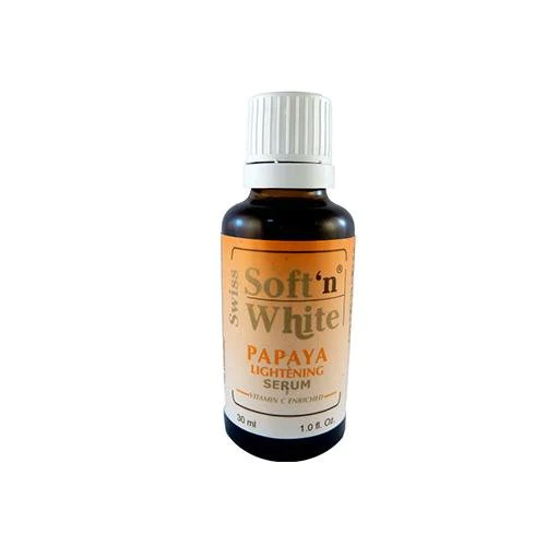 SOFT N WHITE SWISS PAPAYA BODY SERUM 30ML