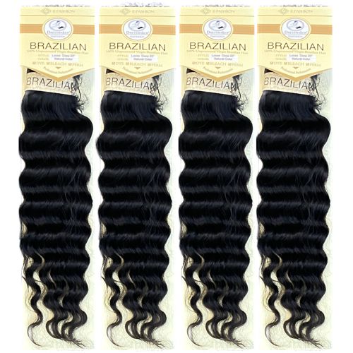 DM Loose Deep 100% Unprocessed Virgin Brazilian Hair 10"-26" Long