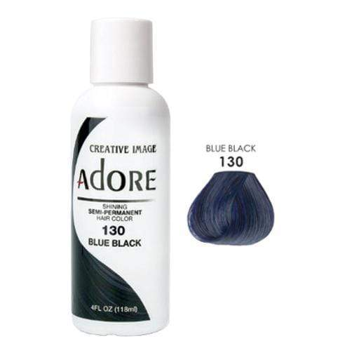 Adore Semi Permanent Hair colour-130 Blue Black-4oz / 118mL