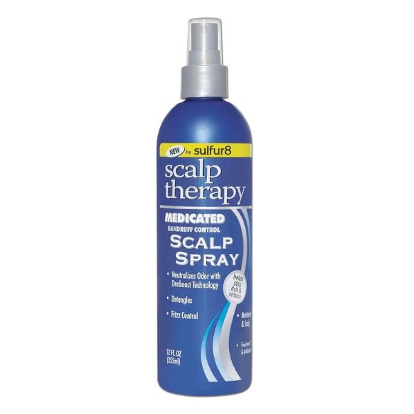 Sulfur 8 Medicated Dandruff Control Scalp Spray 12.oz / 355ml