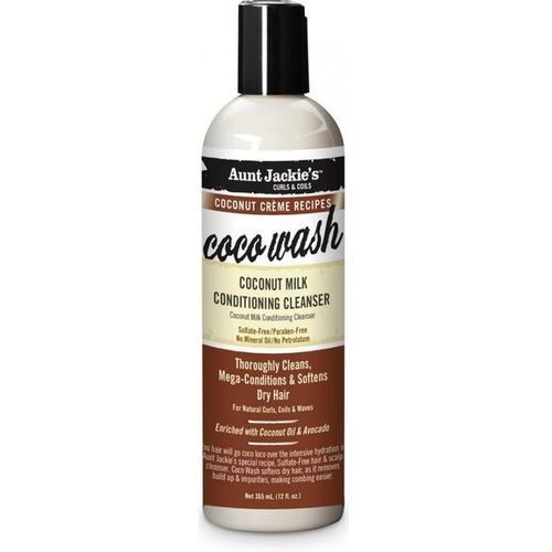 Aunt Jackie’s Coconut Coco Wash Coconut Milk and Cleanser 12oz