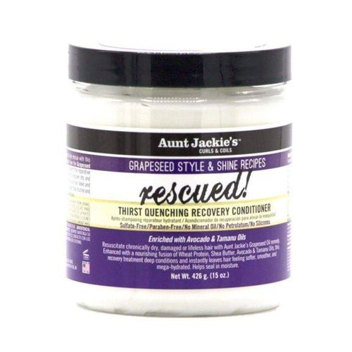 Aunt Jackie's Grapeseed Rescued Thirst Quenching Recovery Conditioner 15oz / 426g