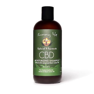 Sunny Isle Jamaican Black Castor Moisturizing CBD Shampoo (12.Oz)