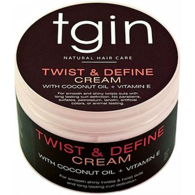 Tgin Twist and Define Cream for Natural Hair 12 Fl.oz / 355mL