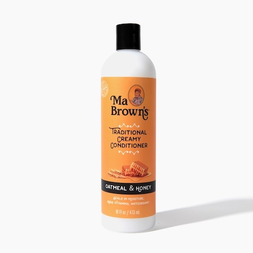 Ma Brown's Traditional Creamy Conditioner With Oatmeal And Honey 16 Fl.oz / 473ML