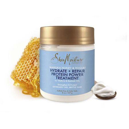 Shea Moisture Manuka Honey & Yogurt Hydrate + Repair Protein-Strong Treatment (8.Oz)
