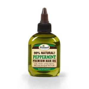 Difeel Premium Natural Hair Oil - Peppermint Oil 2.5 Oz.