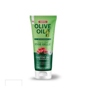 Ors Olive Oil Style & Sculpt Glaze And Hold Edge Gellie Infused With Castor Oil For Strengthening (3.5 Oz) / 100mL