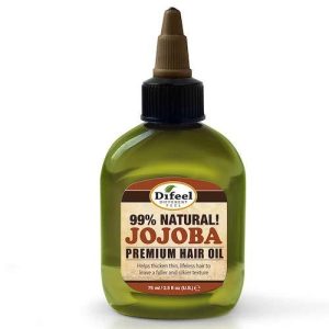 Difeel Premium Natural Hair Oil - Jojoba Oil 2.5 Fl.oz / 75mL