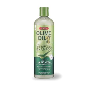 Ors Olive Oil Deep Cleansing Creamy Aloe Shampoo Infused With Aloe Vera For Rejuvenating Moisture (16.0 Oz)