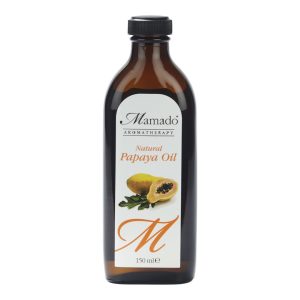 Mamado Mamado Aromatherapy 100% Pure Natural Papaya Oil for Skin and Curly Hair 150ml