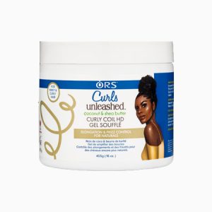 Curls Unleashed Coconut and Shea Butter Curly Coil HD Gel Souffle 16 Ounce