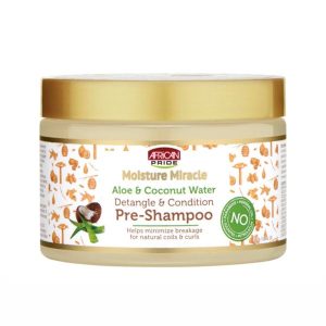 African Pride Moisture Miracle Aloe & Coconut Water Pre-Shampoo 12oz