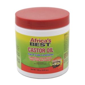 Africa's Best Castor Oil Hair Scalp Conditioner 5.25oz / 149g