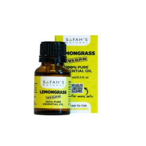 Safah's natural Lemongrass essential oil 100% pure15ml
