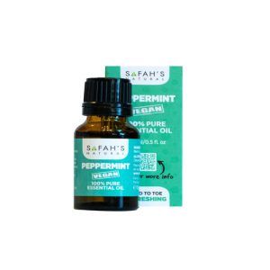 Safah's natural Peppermint essential oil 100% pure 15ml