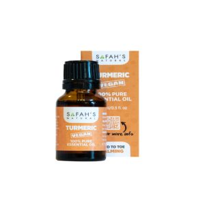 Safah's natural Turmeric essential oil (100% pure) - 15ml