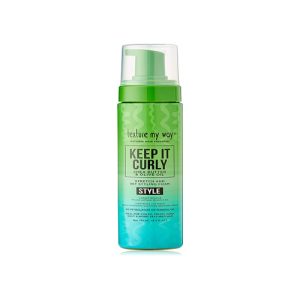 Texture My Way Keep It Curly Stretch Set Styling Foam Green 8.5 Fl Oz