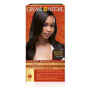 Creme Of Nature Exotic Shine Colour With Argan Oil 3.0 Soft Black