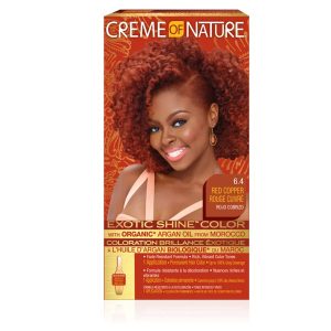 Creme of Nature Exotic Shine Colour With Argan Oil 6.4 Red Copper