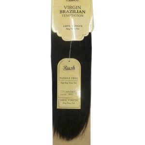 Rush Virgin Brazilian Temptation HH Straight Weave 8 -26inch