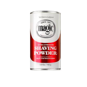 Magic Extra Strength Razorless Shaving Powder 5oz / 142g