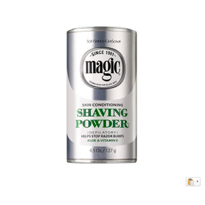 Magic Skin Conditioning Razorless Shaving Powder 5oz