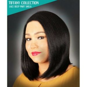 Kuknus Shela Lace Deep Part Heat Resistant Medium Length Bob Wig