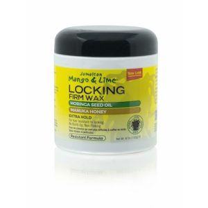 Jamaican Mango and Lime Locking Firm Wax Res formula Jar 6oz