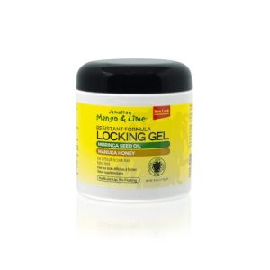 Jamaican Mango and Lime Petrolatum and Paraben-Free Resistant Locking Gel to start and maintain locks, twists and braids 6 OZ