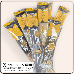 RUSH Silky Luxati 8pcs Full Head Clipin 100% HH Remi 10A Grade Hair 14|18|22Inch
