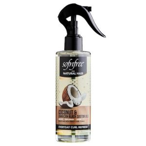 Sof N Free Everyday Curl Refresh with Coconut & Jamaican Black Castor Oils (240ml)