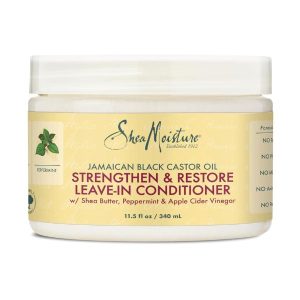 Shea Moisture Jamaican Black Castor Oil Strengthen & Restore Leave In Conditioner (11.5Oz) / 340mL